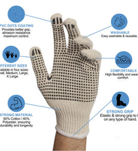 Knitted Gloves With Dots - Eagle Global Solution