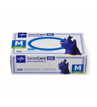 Medline SensiCare Silk Nitrile Exam Gloves  Box 2500Ct - Eagle Global Solution