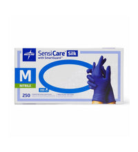 Medline SensiCare Silk Nitrile Exam Gloves  Box 2500Ct - Eagle Global Solution