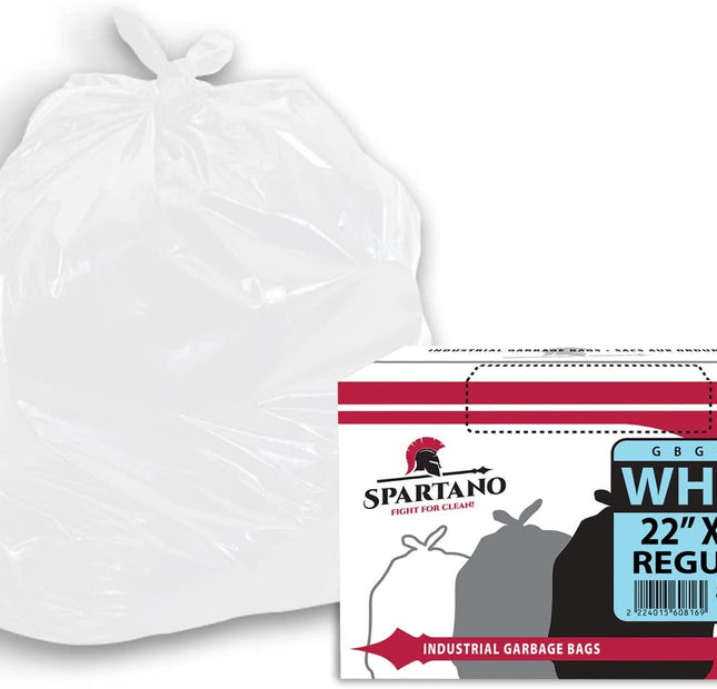 Spartano - Garbage Bags - Regular - White - 22