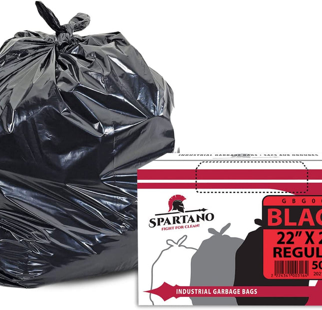 Spartano - Garbage Bags - Regular - Black - 22