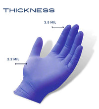 Aurelia Sonic 100 Blue Nitrile Examination Gloves – 3 Mil, Durable, Powder-Free, and Latex-Free - Eagle Global Solution