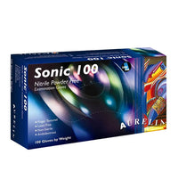 Aurelia Sonic 100 Blue Nitrile Examination Gloves – 3 Mil, Durable, Powder-Free, and Latex-Free - Eagle Global Solution