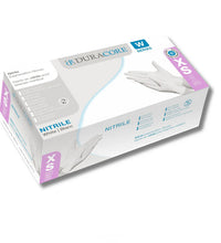 Duracore White Nitrile Examination Gloves – 3 Mil, Powder-Free, Latex-Free - Box of 300 - Eagle Global Solution