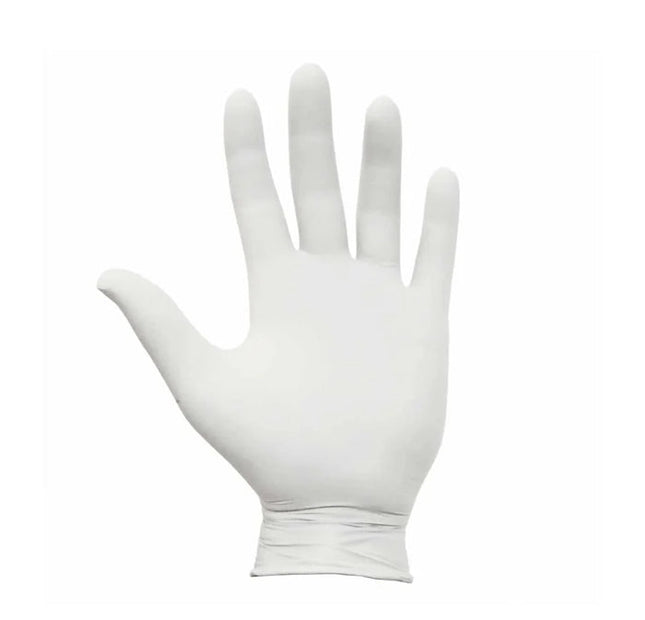 Duracore White Nitrile Examination Gloves – 3 Mil, Powder-Free, Latex-Free - Box of 300 - Eagle Global Solution