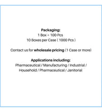 Intco Blue Nitrile Examination Gloves - 3.5 Mil, Premium Quality, Durable, Powder-Free, and Latex-Free - Eagle Global Solution