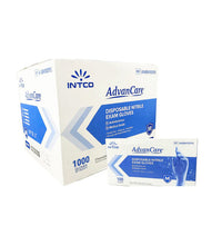 Intco Blue Nitrile Examination Gloves - 3.5 Mil, Premium Quality, Durable, Powder-Free, and Latex-Free - Eagle Global Solution