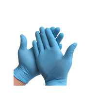 Intco Blue Nitrile Examination Gloves - 3.5 Mil, Premium Quality, Durable, Powder-Free, and Latex-Free - Eagle Global Solution