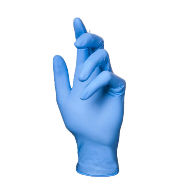 Duracore Blue Nitrile Examination Gloves 5 Mil – Latex-Free, Industrial & Exam-Grade - Eagle Global Solution