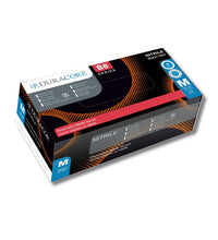 Duracore 8 Mil Black Nitrile Gloves – Heavy-Duty, Textured Diamond Grip, Industrial-Grade - Eagle Global Solution