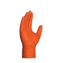 Duracore Orange Nitrile Gloves 8 Mil – Heavy-Duty, Diamond Textured, Industrial-Grade - Eagle Global Solution