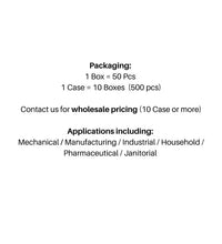 Duracore Blue Long Cuff Nitrile Gloves – 8 Mil, Extended Cuff, Heavy-Duty - Eagle Global Solution