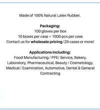 Duracore Latex Examination Medical Gloves – 4 Mil, White, Powder-Free - Eagle Global Solution