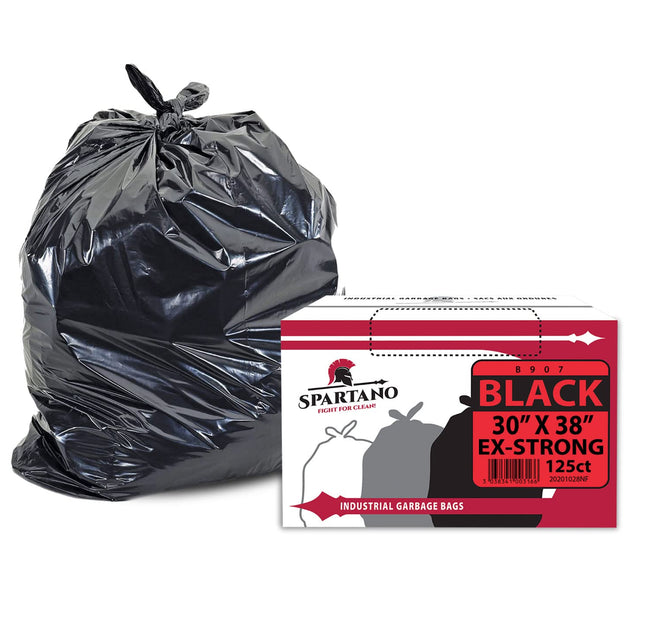 Spartano - Garbage Bags - Ex-Strong - Black - 30
