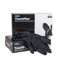 TouchFlex Medical Nitrile Powder-Free Examination Gloves (5mil) (Black) - Eagle Global Solution