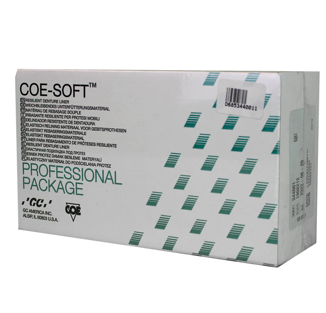COE-Soft Resilient Denture Liner – Professional Package