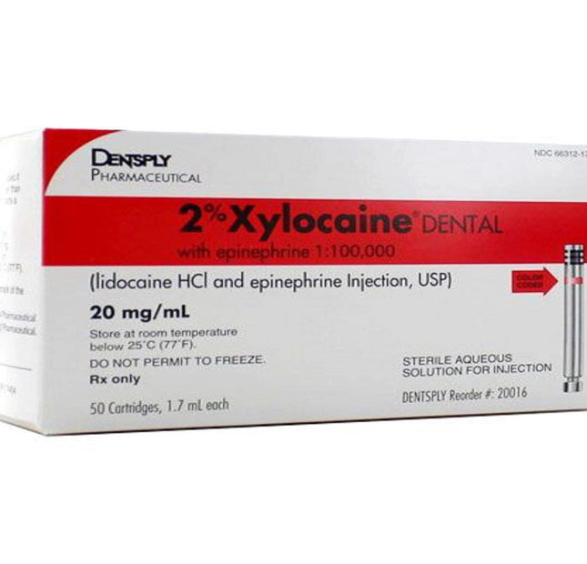 Xylocaine with Epinephrine – Lidocaine 50/Pkg
